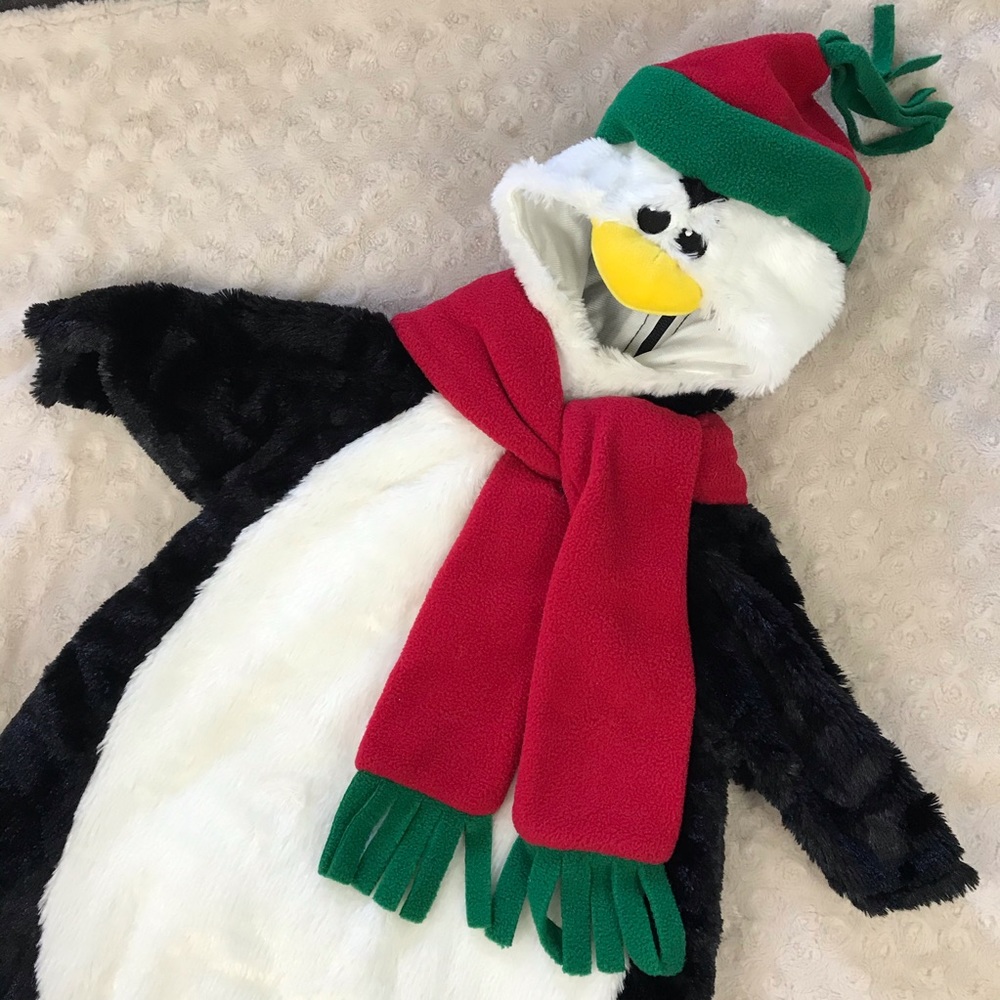 Miniwear Penguin Costume Christmas Holiday 0-9M